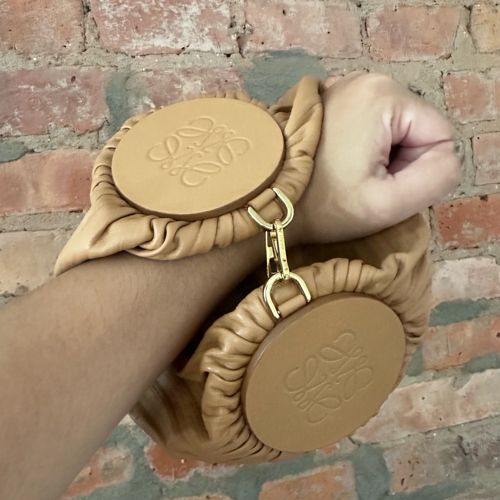 Loewe Bracelet Pouch in Warm Desert